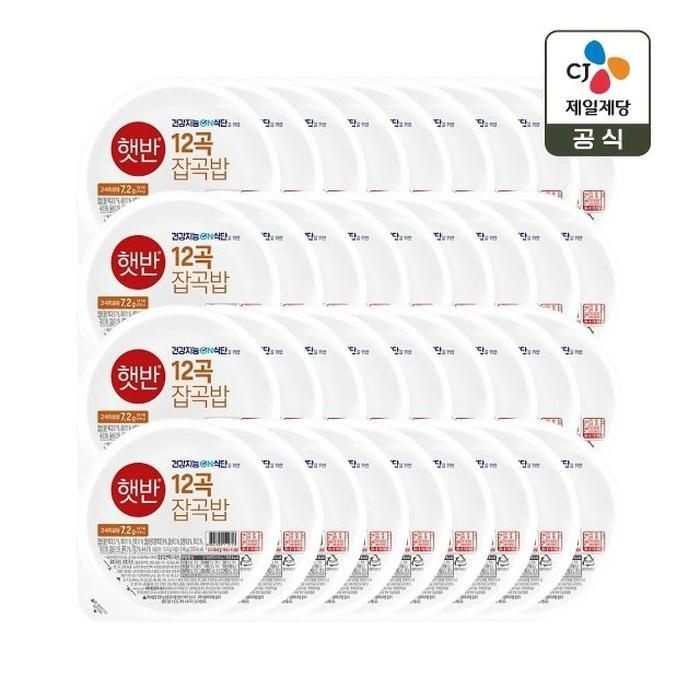 햇반 12곡밥 210g x36개
