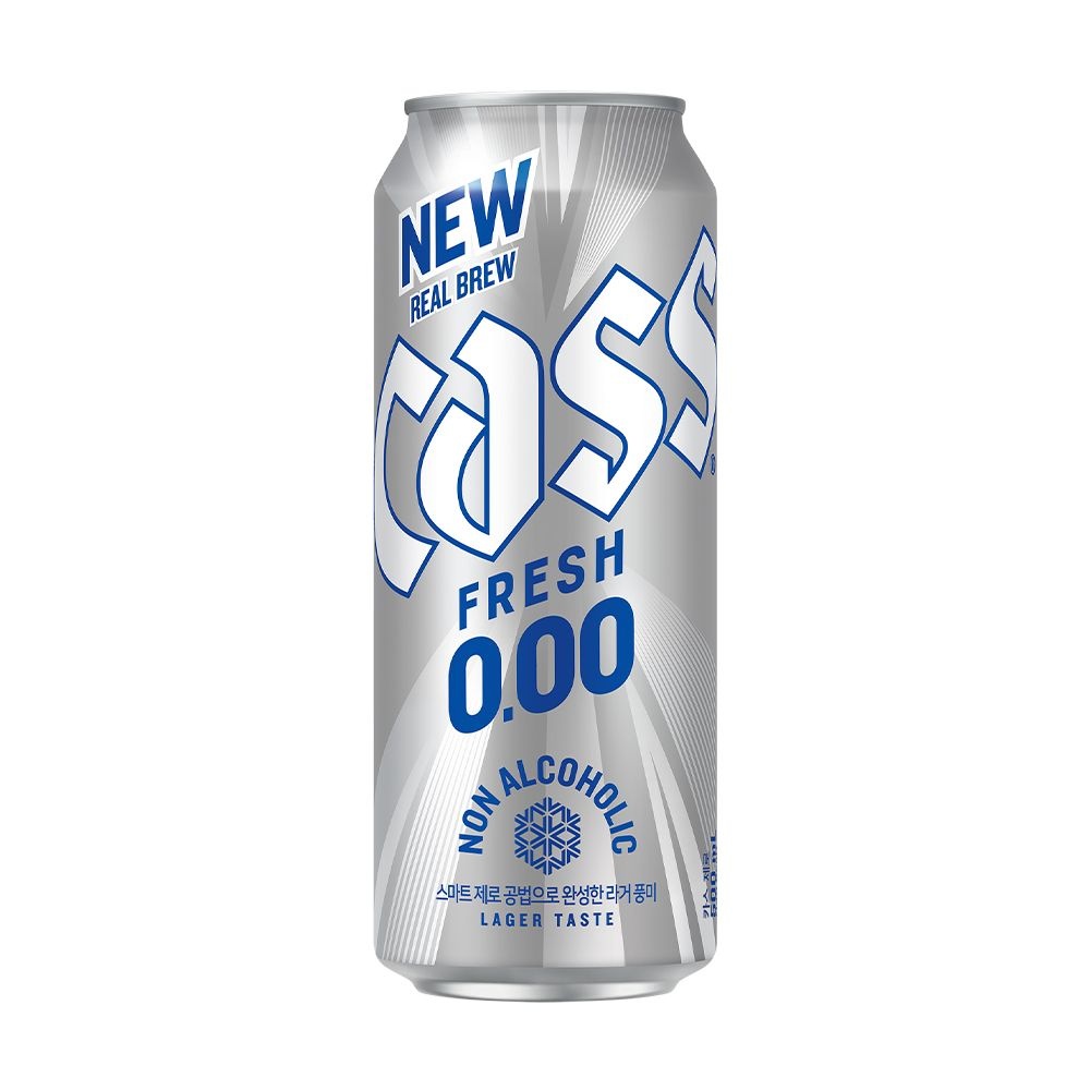 리뉴얼 카스 제로 0.00 500ml X 48캔 논알콜 무알콜맥주맛