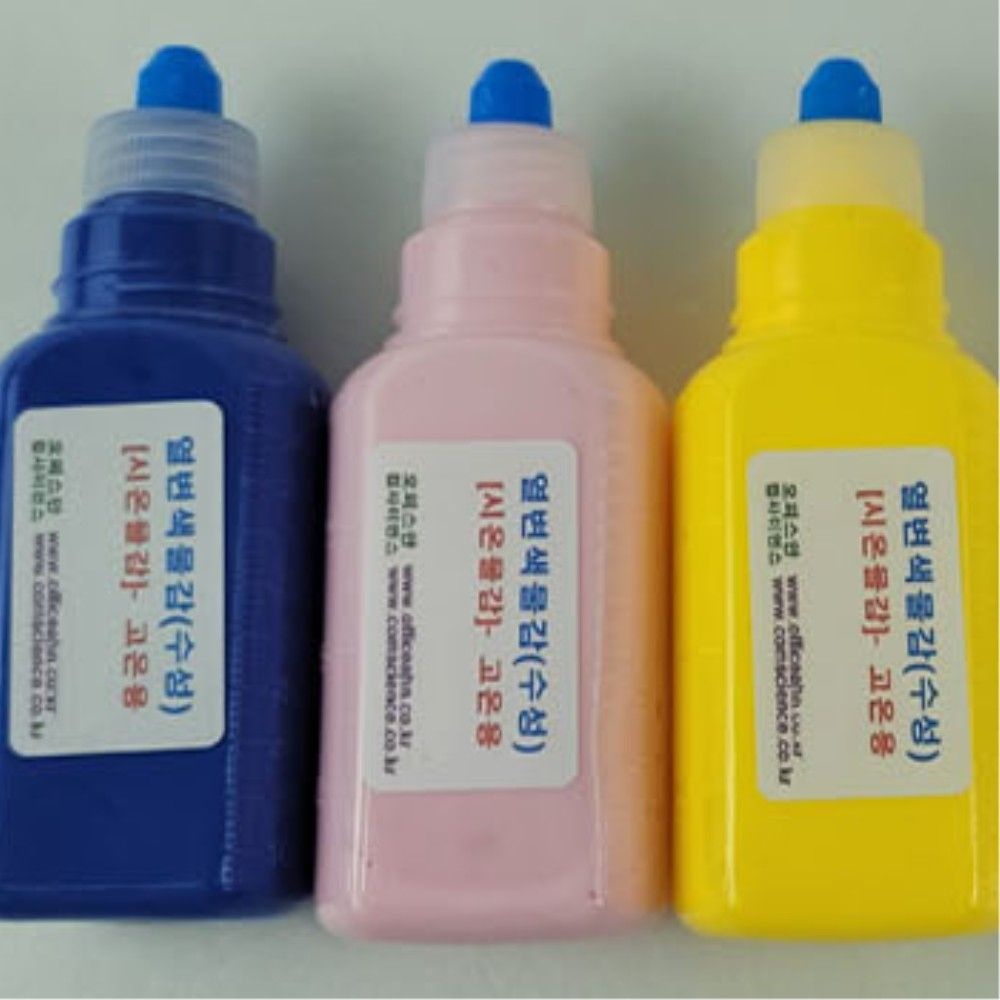 10도 저온용 열변색 시온물감 분홍 100ml 연구실 과학교실 고등학교 과학관