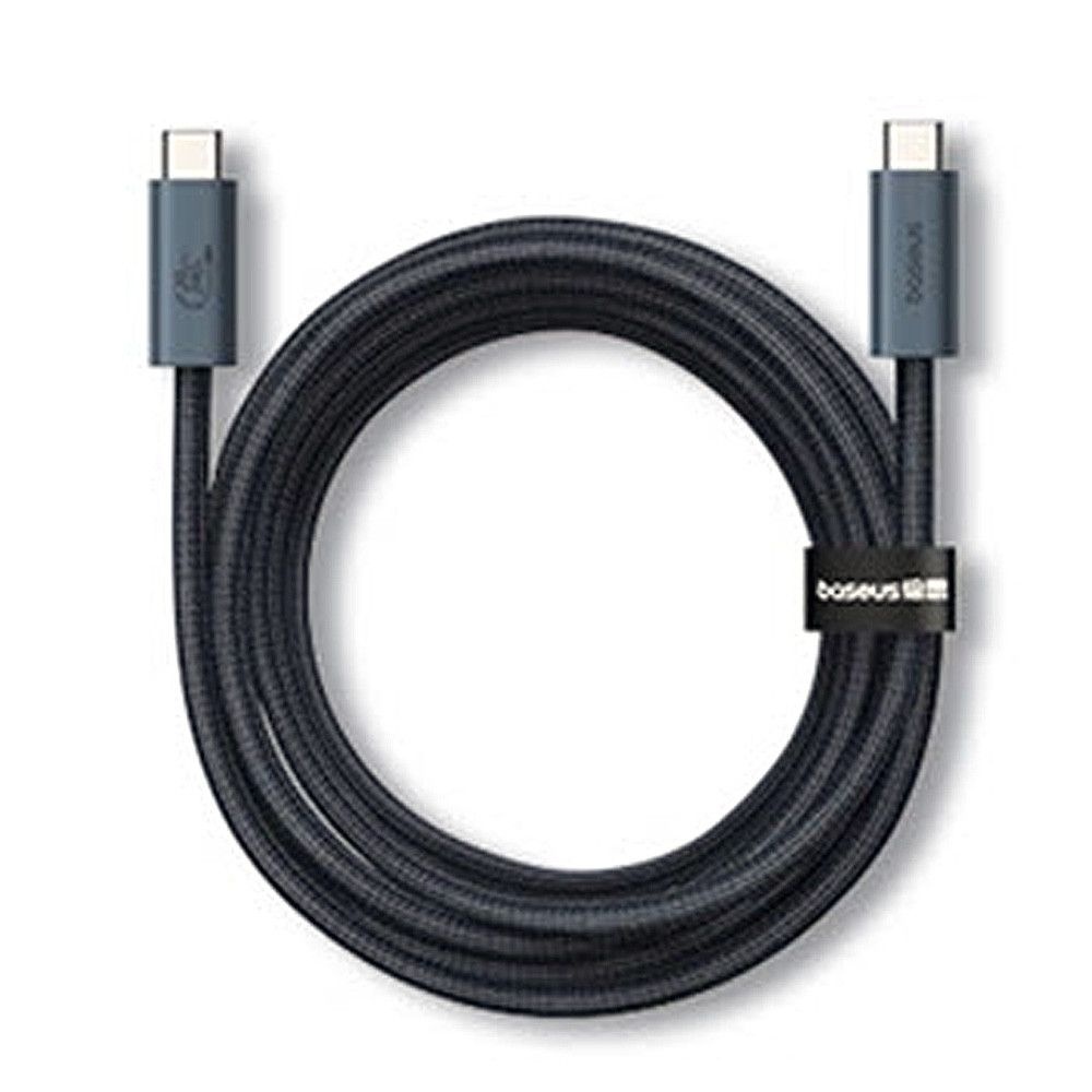 베이스어스 PD고속충전케이블 USB 4.0 플래쉬 240W 초고속 충전 20G 8K 60HZ CTOC PD 1.8M CTYPE충전기 핸드폰충전기