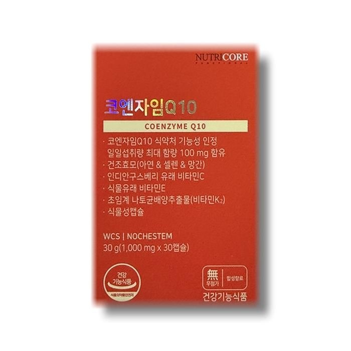뉴트리코어 코엔자임Q10 1000mg x 30캡슐