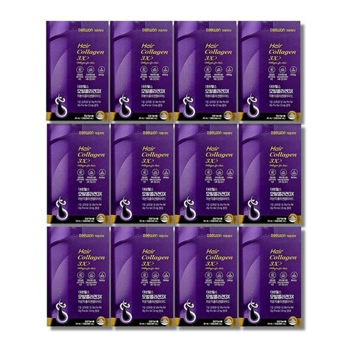 대원제약 모발콜라겐 3X 20ml x 28포 12박스