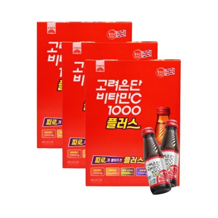 마시는 고려은단 비타민C 1000 플러스 100ml x60병(선물용)