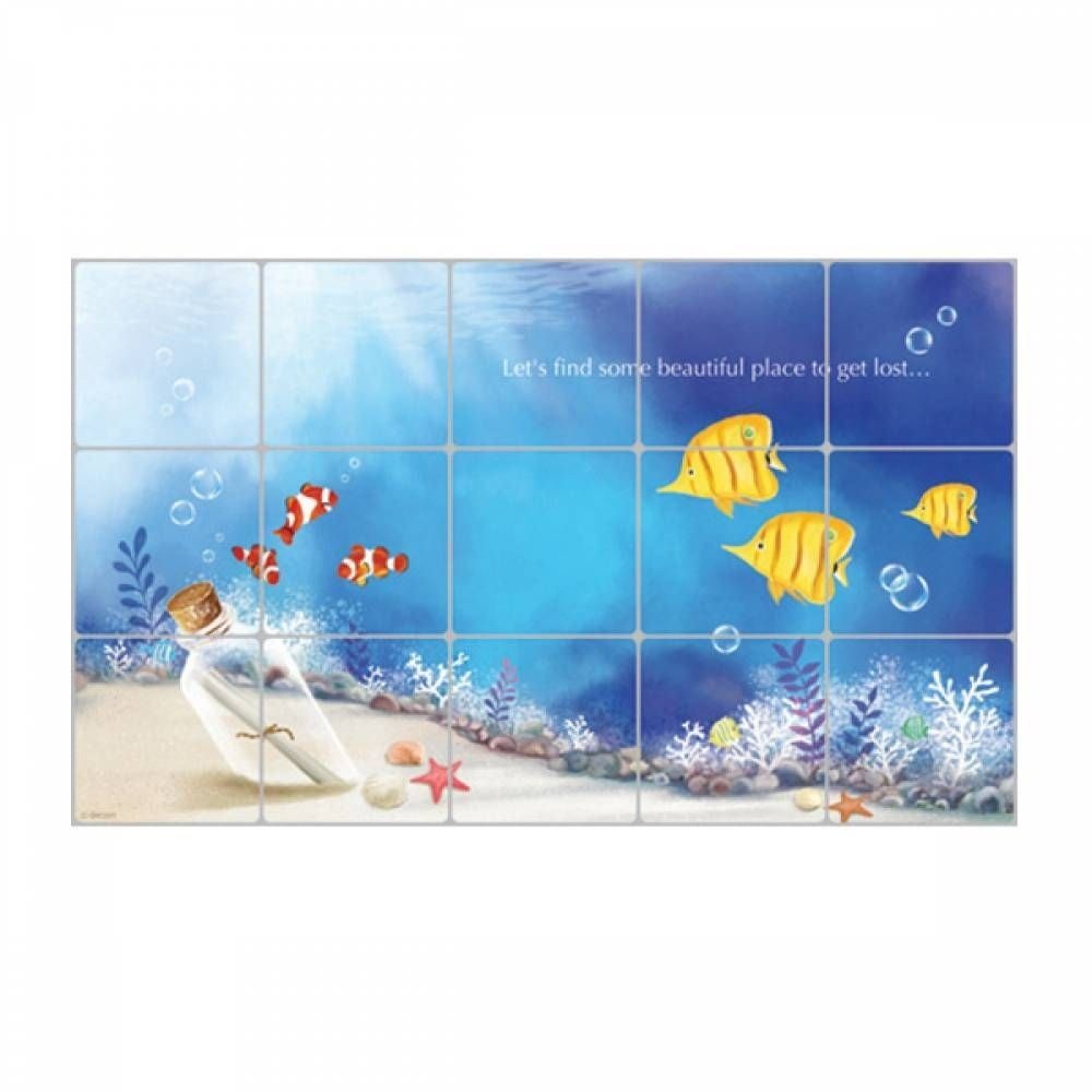 [매직픽스]BS 호일시트지 바다이야기 DC-BAL-12D 45cm x 1m