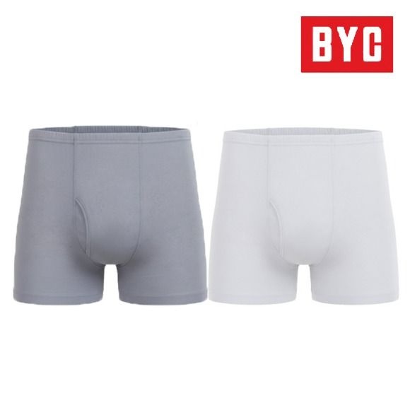 BYC 남성 40수 순면 5P 드로즈팬티 골남팬티 백색 흰색 BYC2213