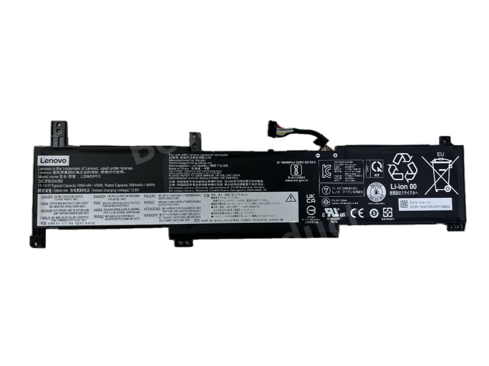 [해외] 레노버 아이디어패드 배터리 L20C2PF0 15s 14s ALC V15 V14 G2 ITL 38Wh