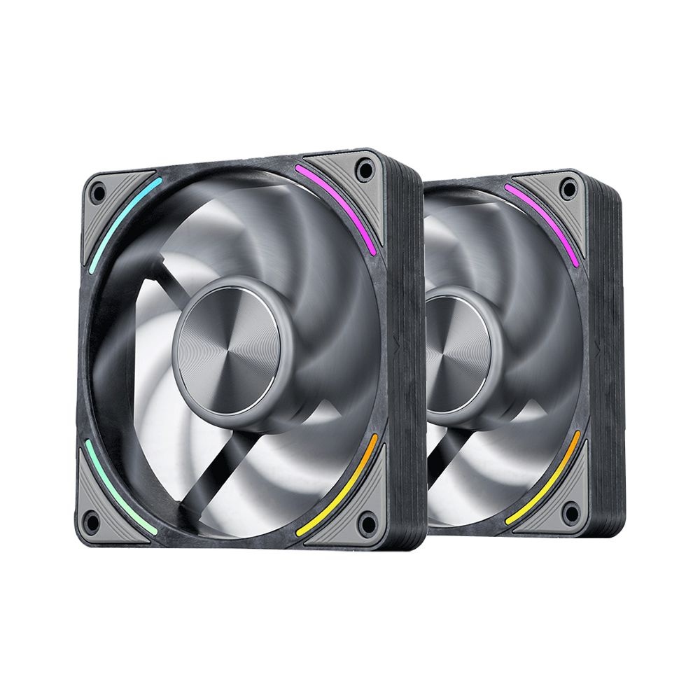 세고텝 120mm 케이스 쿨러 EX120 ARGB PWM FULL LCP 블랙(2팩)