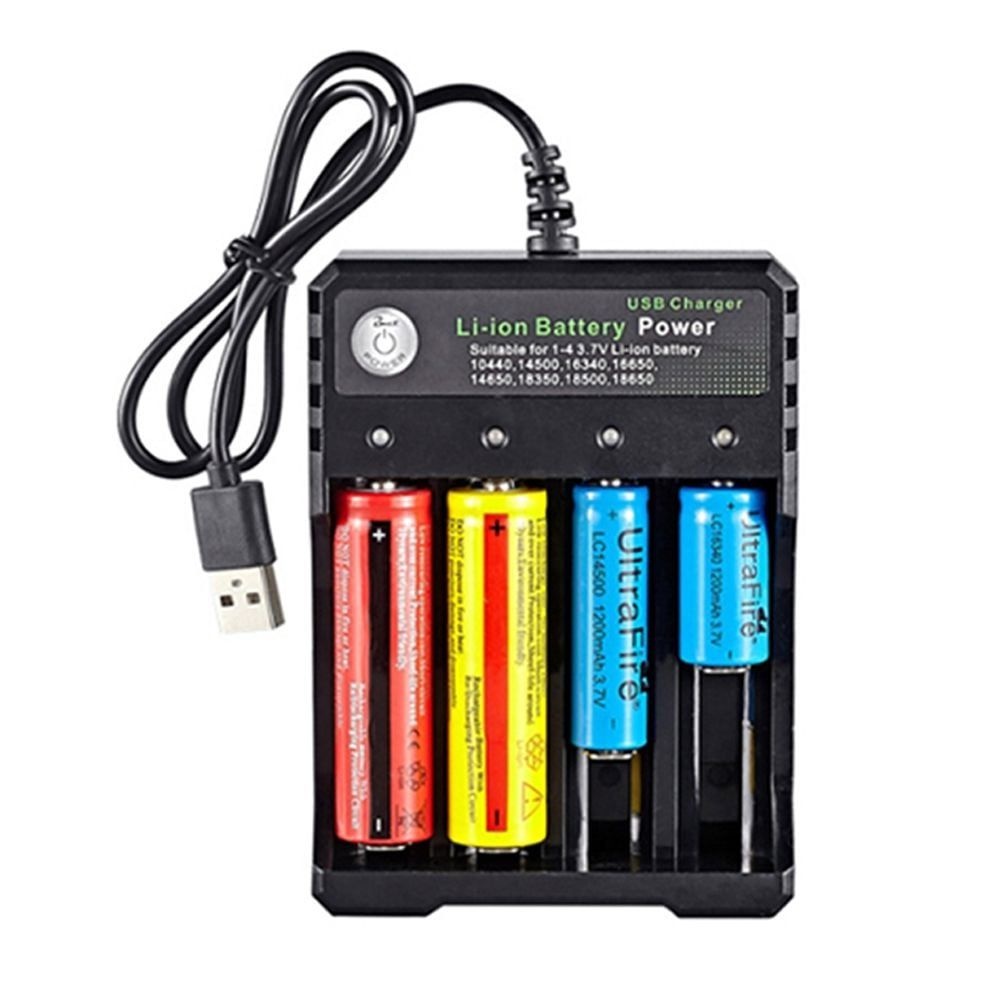 중국OEM 한푹 배터리 건전지 만능 멀티 공용 USB 4구 충전기