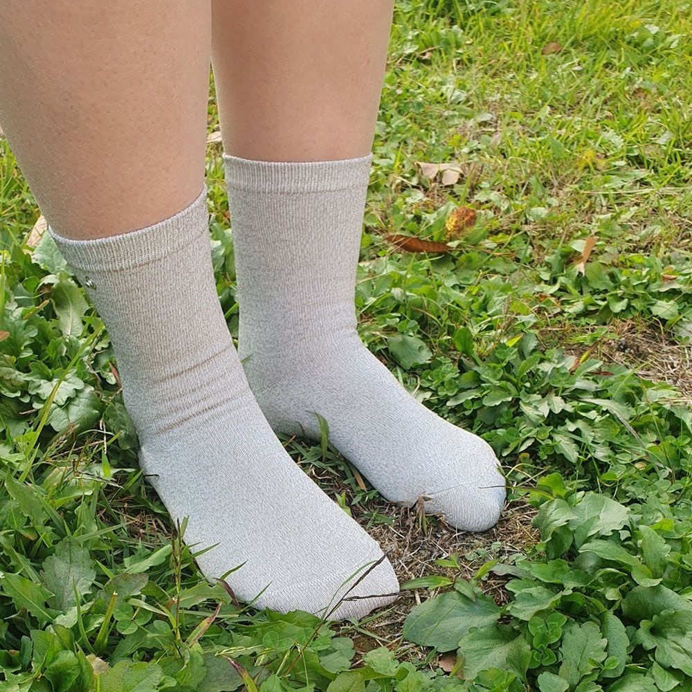 [오늘출발] 한푹 어싱 맨발걷기양말 접지양말 은사양말 Earthing 1켤레