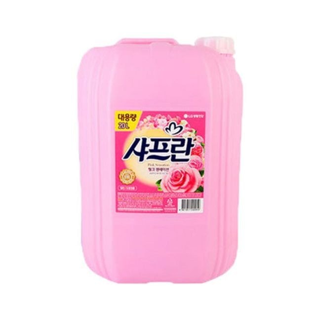[오늘출발] 한푹 샤프란 섬유유연제 핑크 대용량 업소용 20L