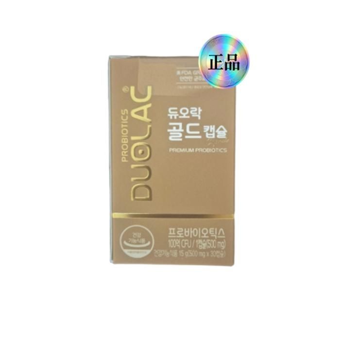 듀오락 골드캡슐 소장 대장 맞춤 배합 30정 2개