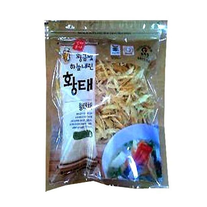 강원도 용대리 진부령 덕장 황태채 200g 50년전통 천혜의조건 전통적방법 4개