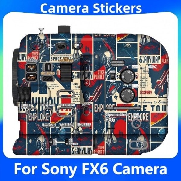 FX6 영화 카메라 캠코더 스티커 보호 필름 소니 ILME-FX6