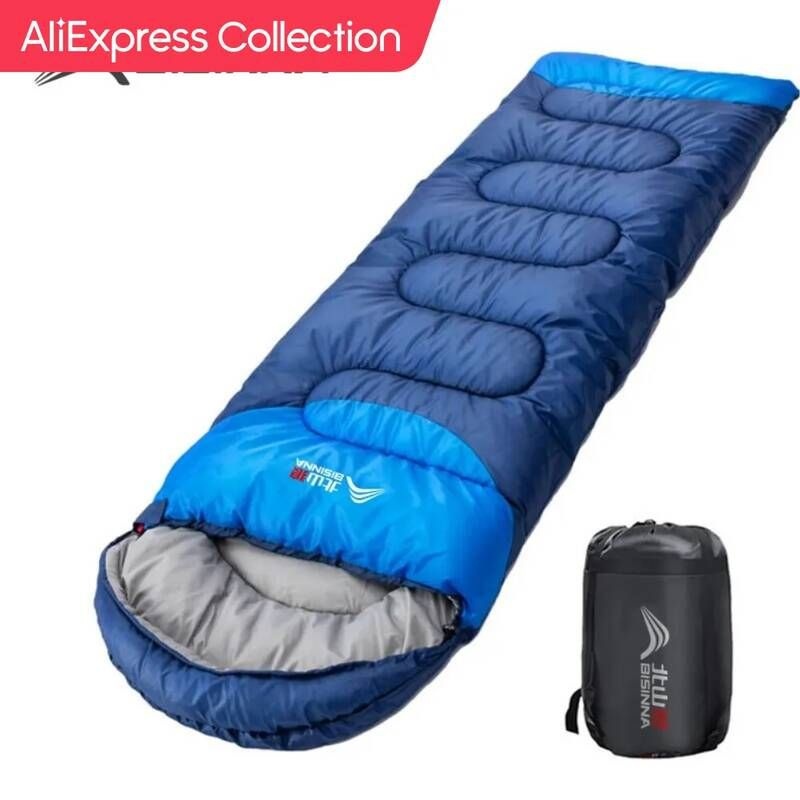 [해외] 캠핑침낭 AliExpress 컬렉션 BISINA 캠핑 침낭 초경량 방수 겨울 따뜻한 봉투 배낭 여행