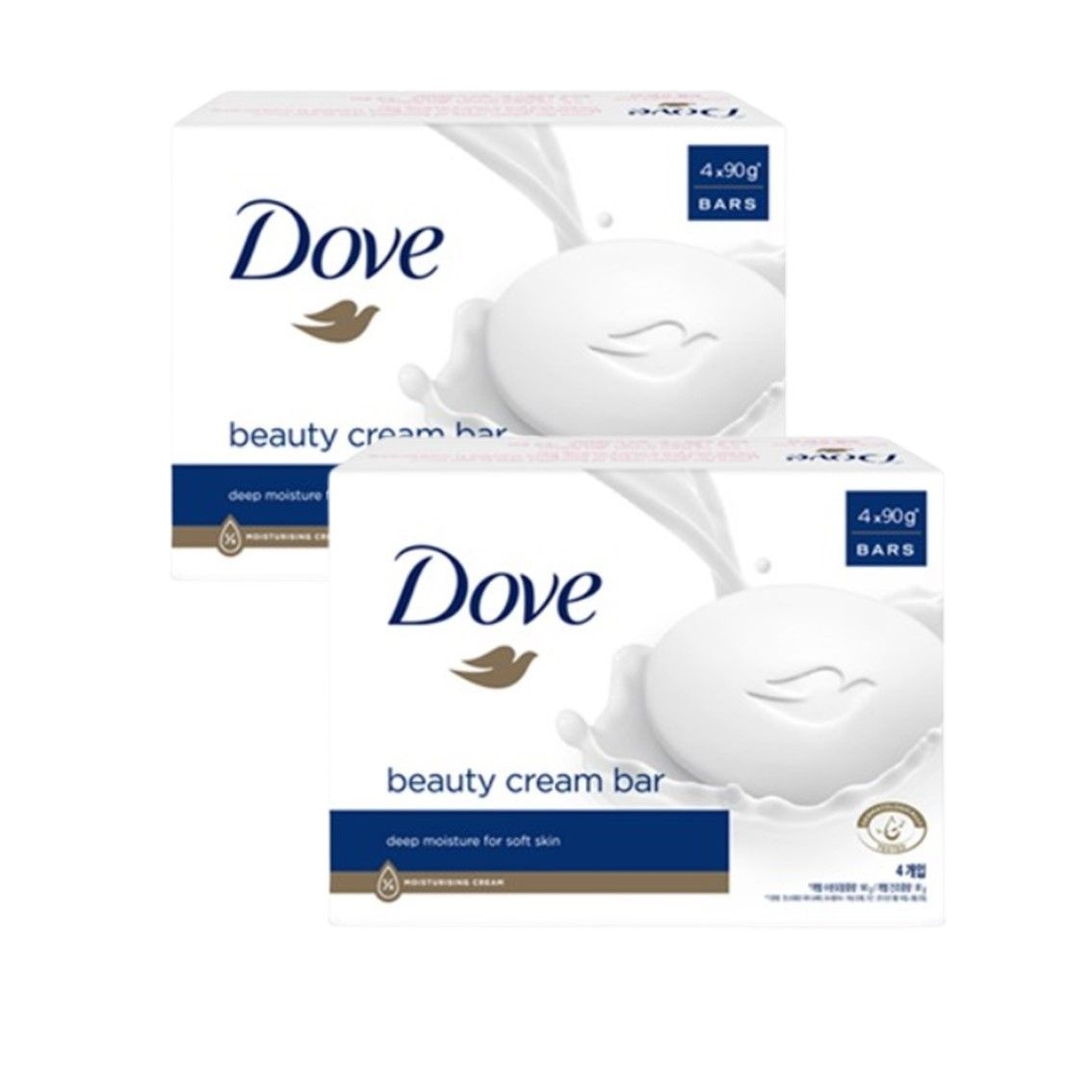 도브 뷰티 크림 바(화이트) 90g 8입 (4입 x 2세트)