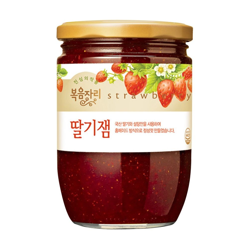 청정원 복음자리 딸기잼 640g 과일잼  샌드위치용