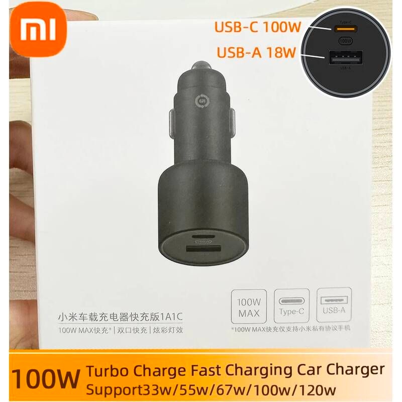 [해외] 자동차배터리충전기 샤오미 미 12t 프로 13 USB 터보 충전기 초고속 충전 PD 어댑터 레드미 노트 12 포코 블랙샤크 100