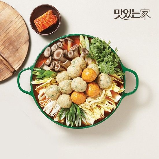 채선당 굴림만두전골 밀키트 790gx2세트