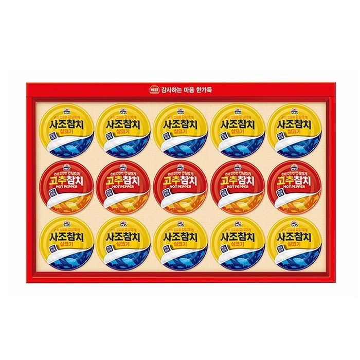 [사조대림해표] 사조참치종합4호 명절선물세트