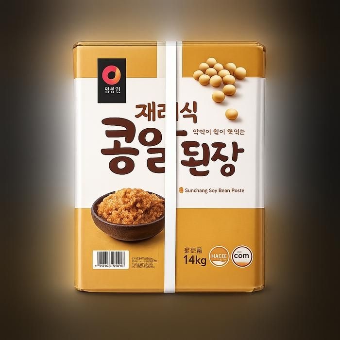 청정원 재래식콩알된장 14kg