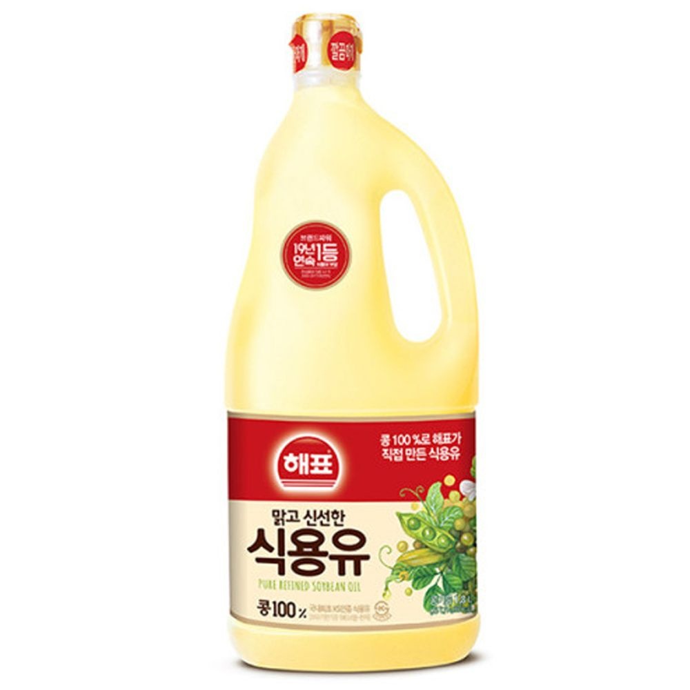 사조 해표 식용유 1.8L x 12개 콩기름 대두유