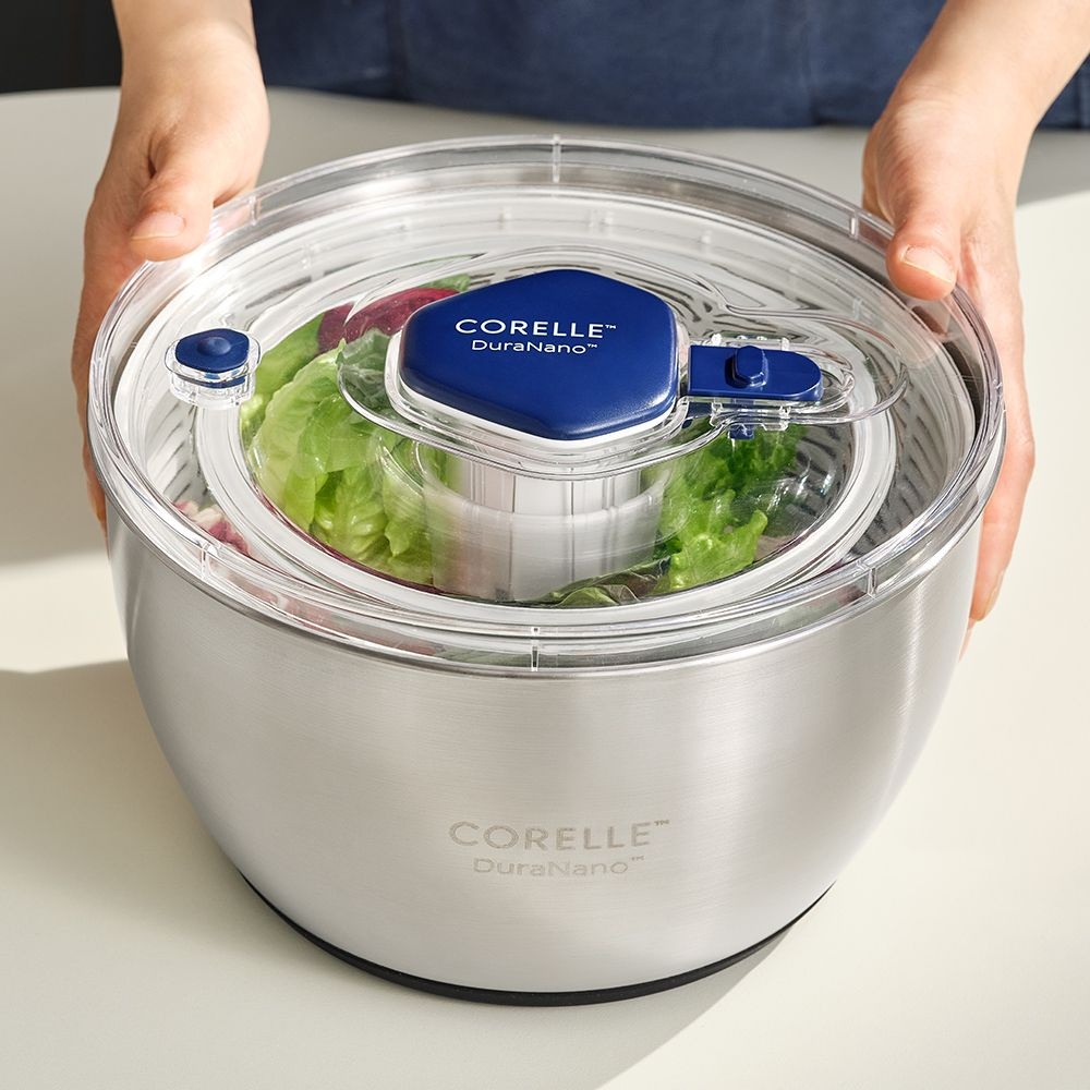 코렐듀라나노 코렐 듀라나노 대용량 샐러드 스피너 6.5L(야채탈수기/야채짤순이)