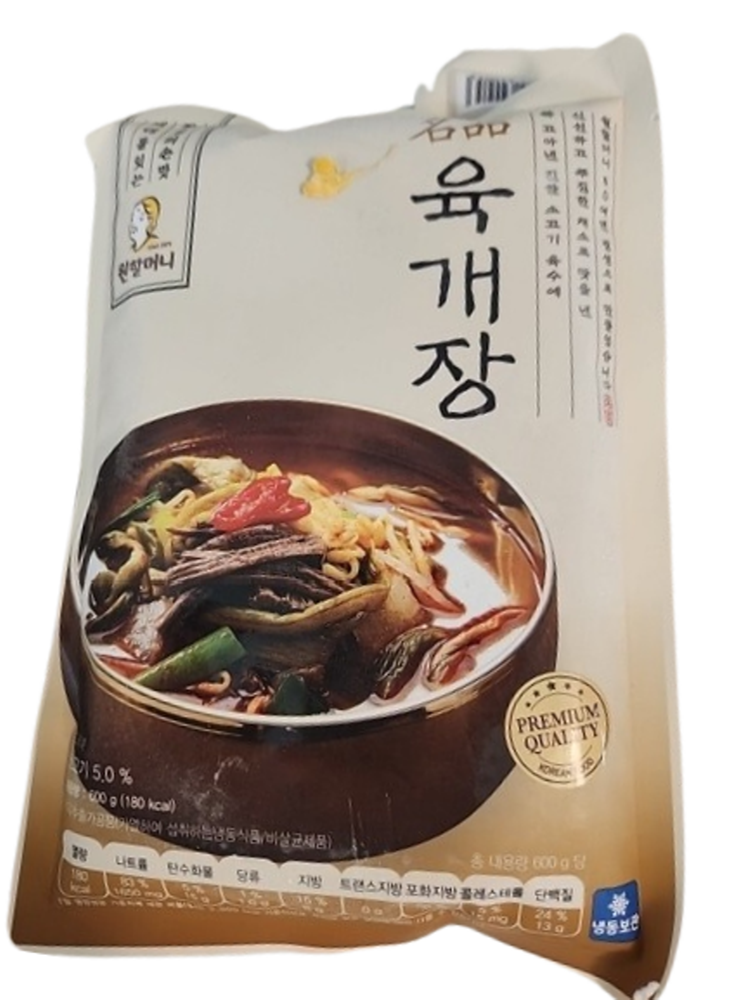 원할머니 명품육개장 600g 10팩