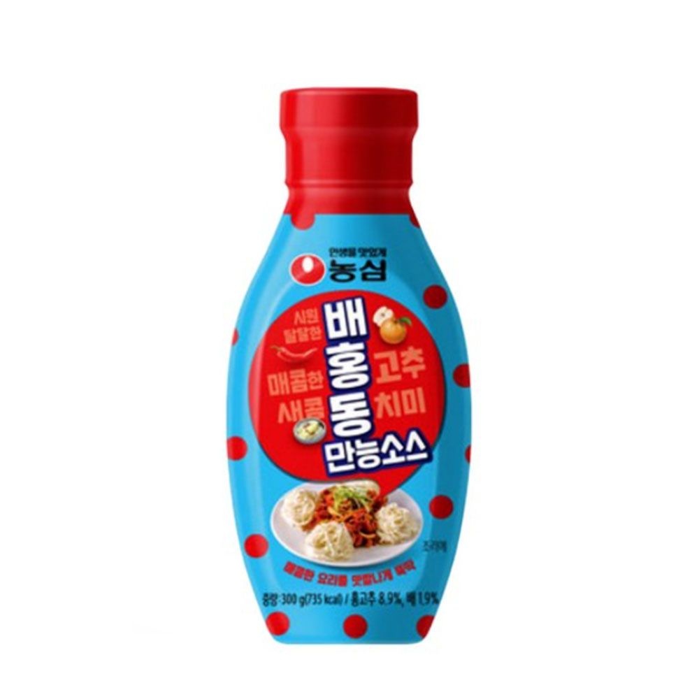 농심 배홍동만능소스 300g/배홍동비빔면/찰비빔면