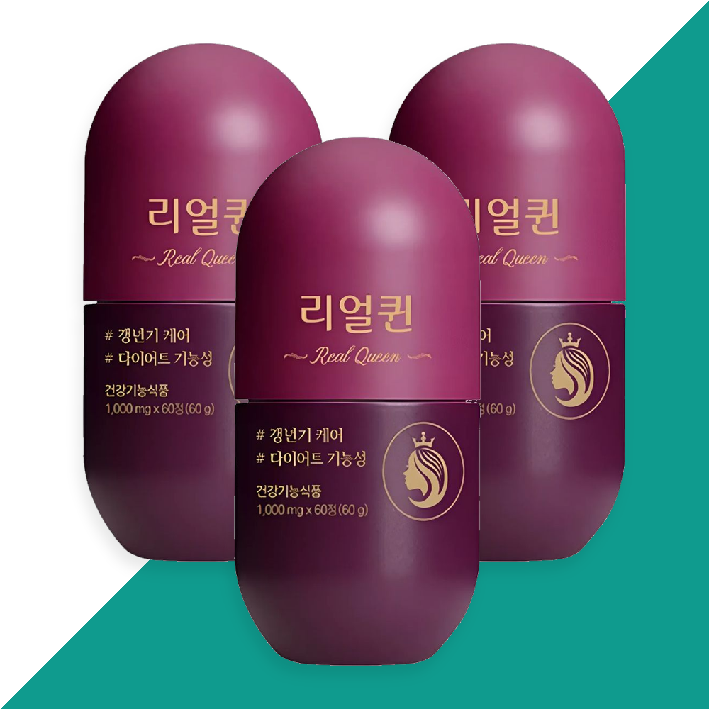 GRN 리얼퀸 1000mg x 60정 3개