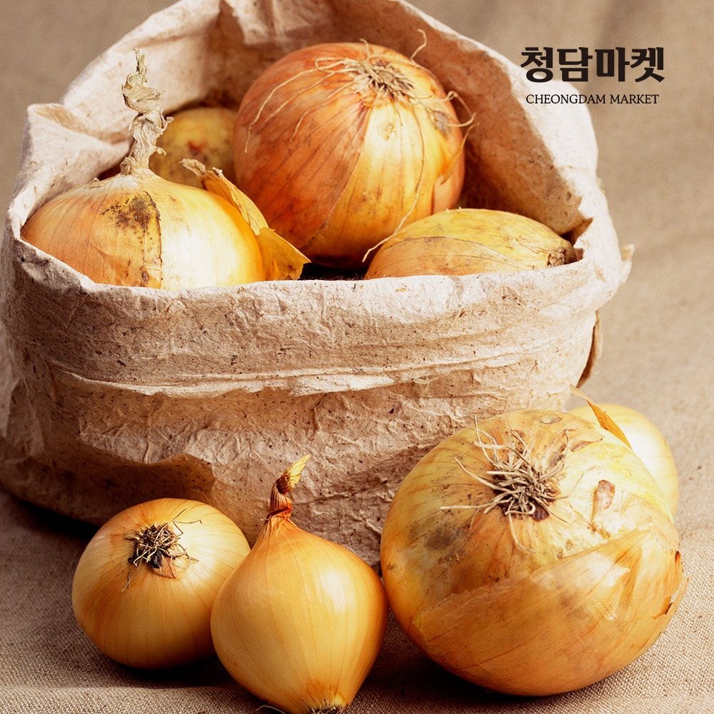 청담마켓 국내산 저장 양파 10kg (소/100g이하)