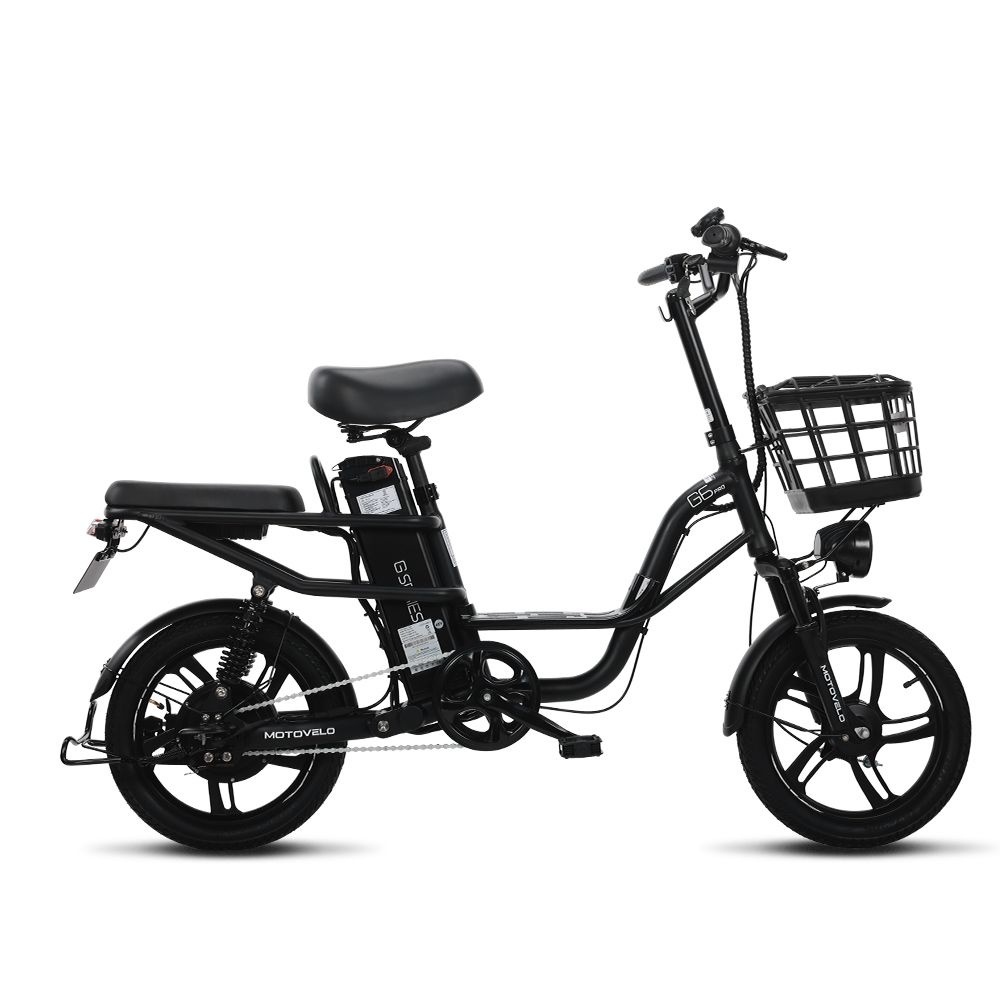 모토벨로 G6 프로 DUAL 500W 48V 10Ah 전기자전거 블랙