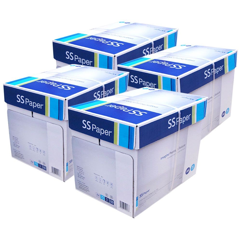 SS페이퍼 A4용지 복사용지 75g 4박스 10000매