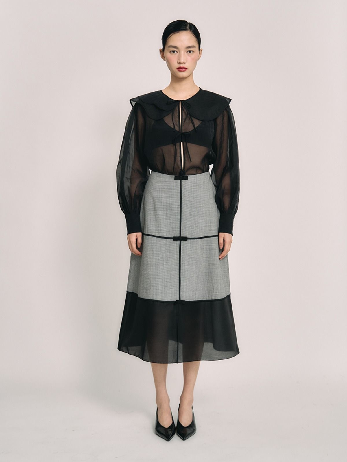 AVA Skirt-Houndcheck