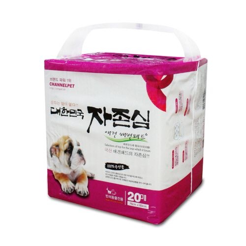 [비밀특가] [L포인트 적립] 자존심 강아지 애견 배변패드 초대형 20매 X 1개(60cmx76cm)