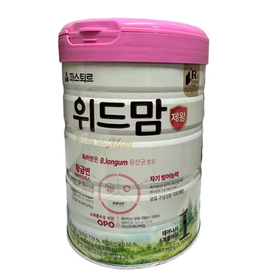 파스퇴르 위드맘 제왕 분유750g 100일 1단계