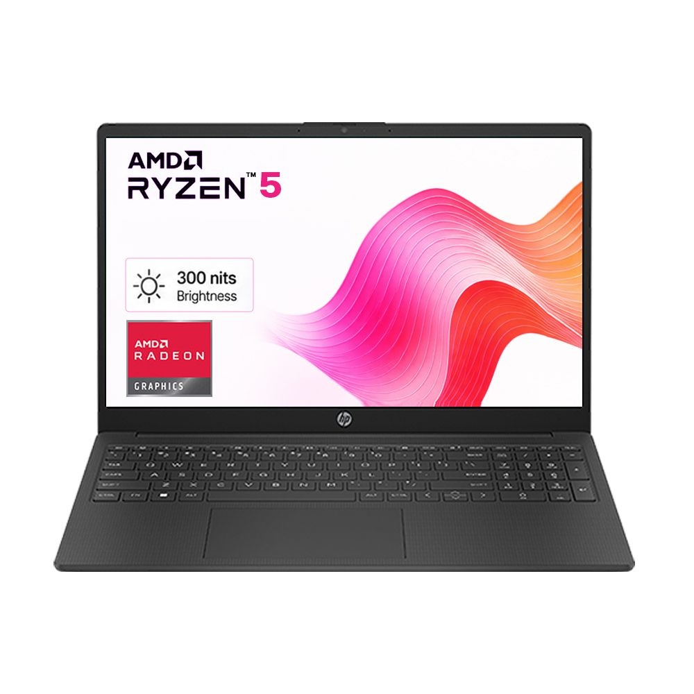 HP 15-fc0851AU 300nit Ryzen5-7530U(램8GB/SSD512GB/프리도스) 15.6인치 가성비 사무용 노트북