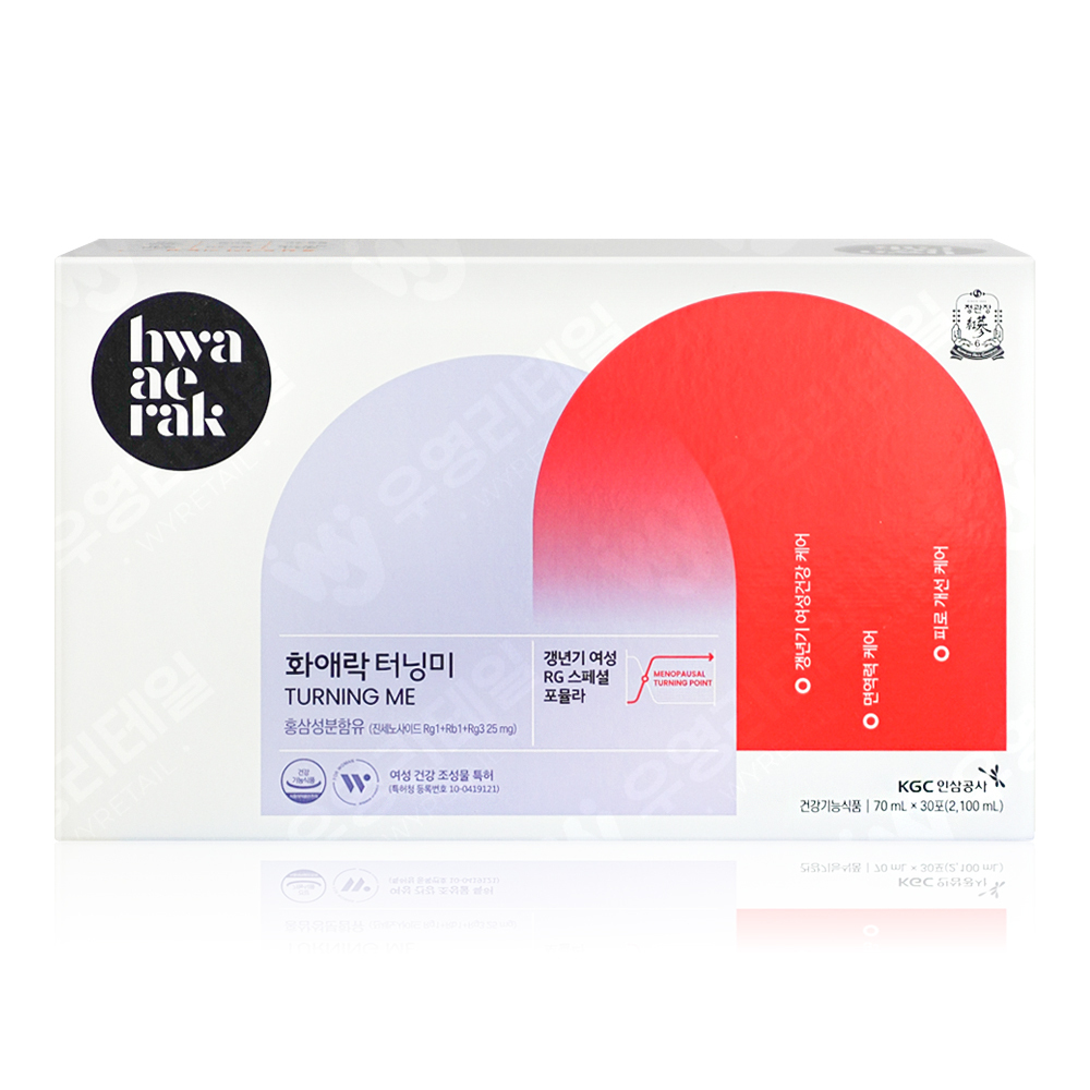 [오늘출발] 정관장 화애락 터닝미 70ml x 30포 x 1박스 WY(겉케이스있음)