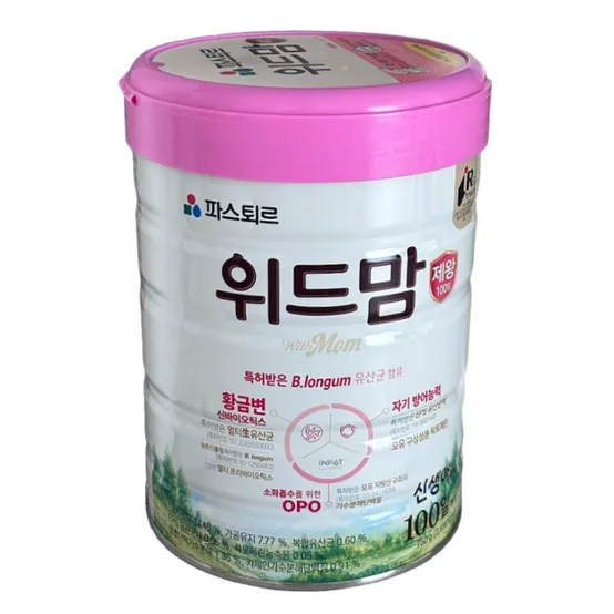 파스퇴르 위드맘 제왕 분유750g 100일