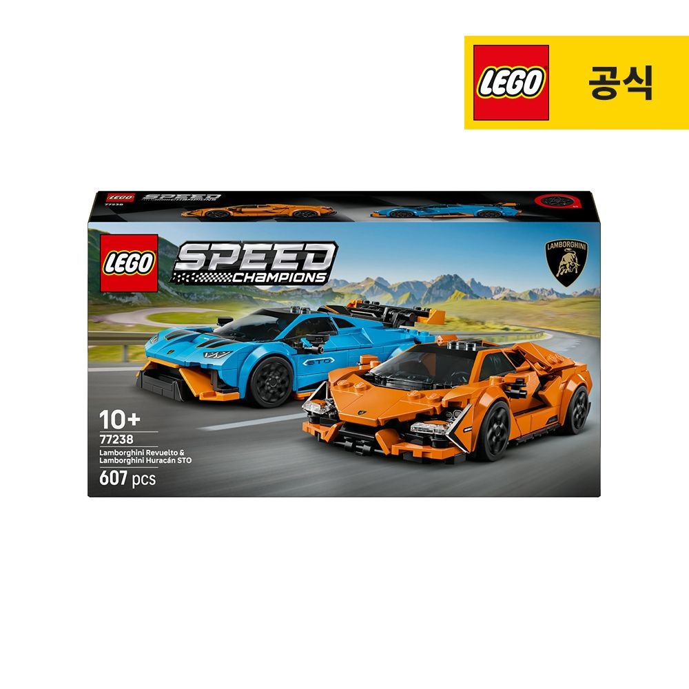 스피드 챔피언 77238 Lamborghini Revuelto & Huracan STO [공식]