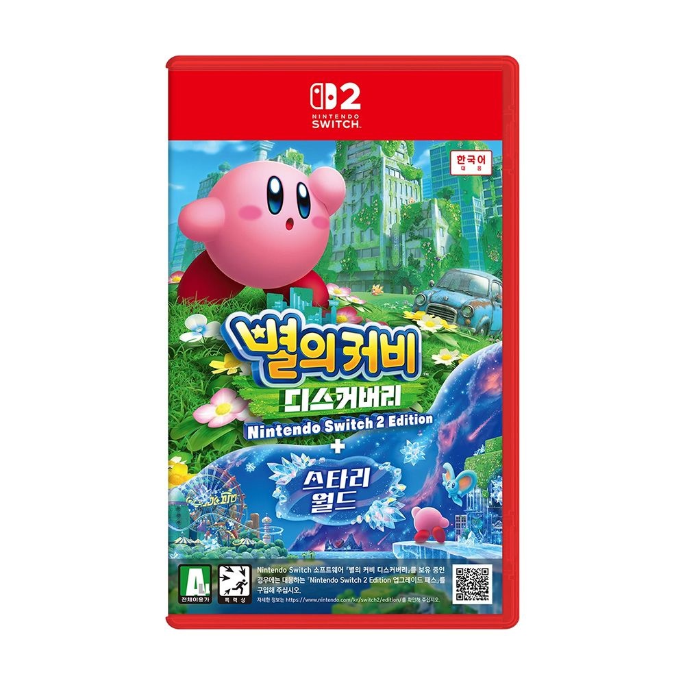 [롯데백화점] 닌텐도 스위치2 별의 커비 디스커버리+스타리 월드 한글판