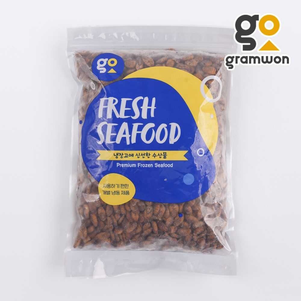 그램원 그램원 냉동 번데기 1kg 술안주 번데기탕 간식 캠핑