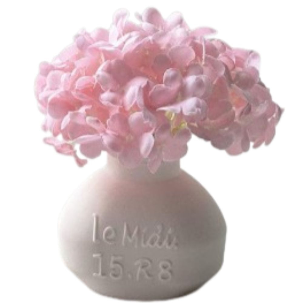 커밍캔들 수국 화병 디퓨저 부모님 선물 화이트머스크