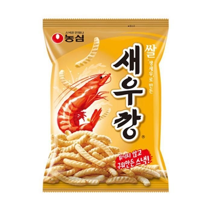 스낵 농심 쌀 새우깡 80g 5개