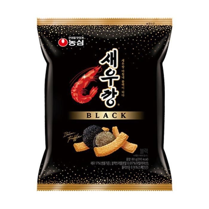 스낵 농심 새우깡 블랙 72g 5개