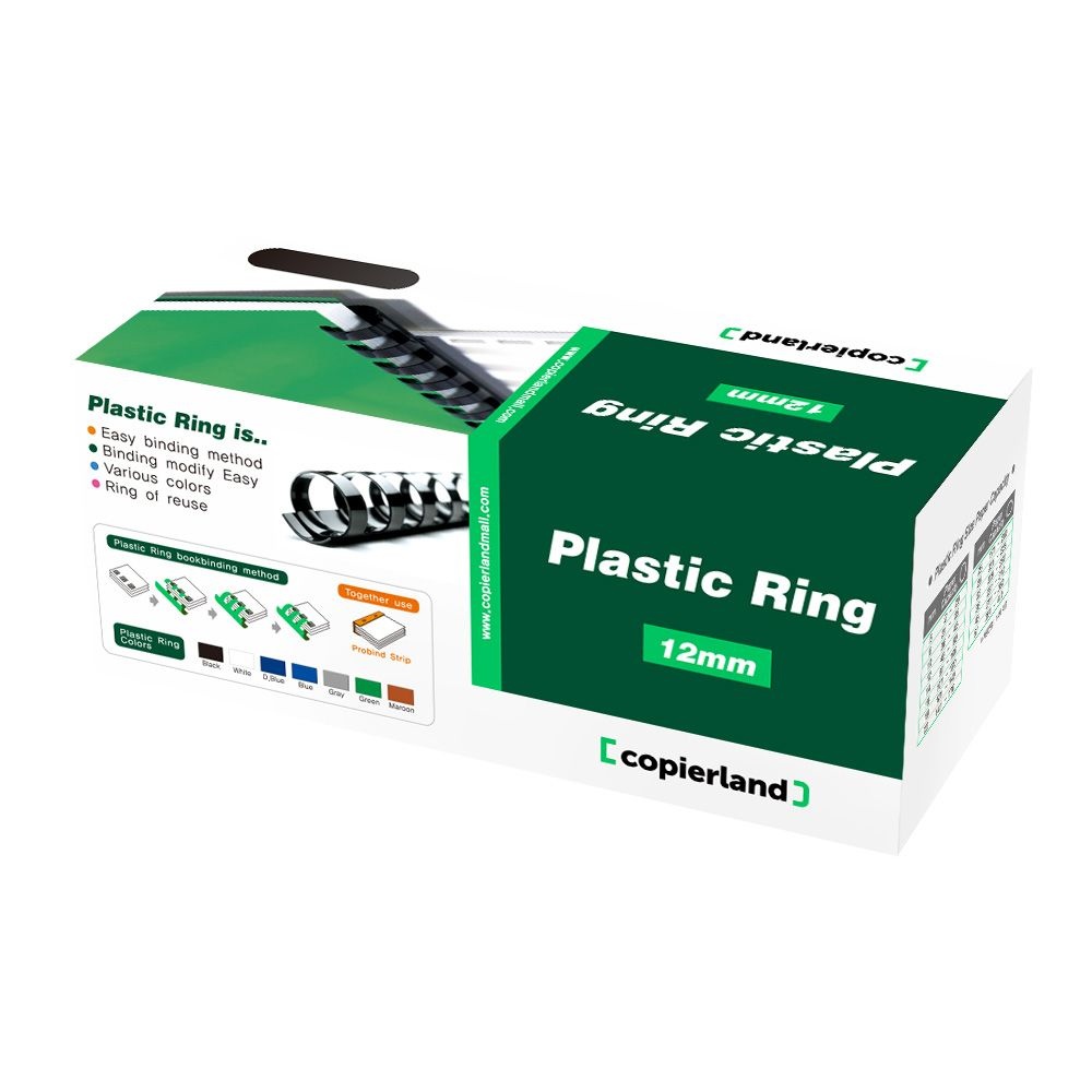 카피어랜드 플라스틱링 12mm 25개입
