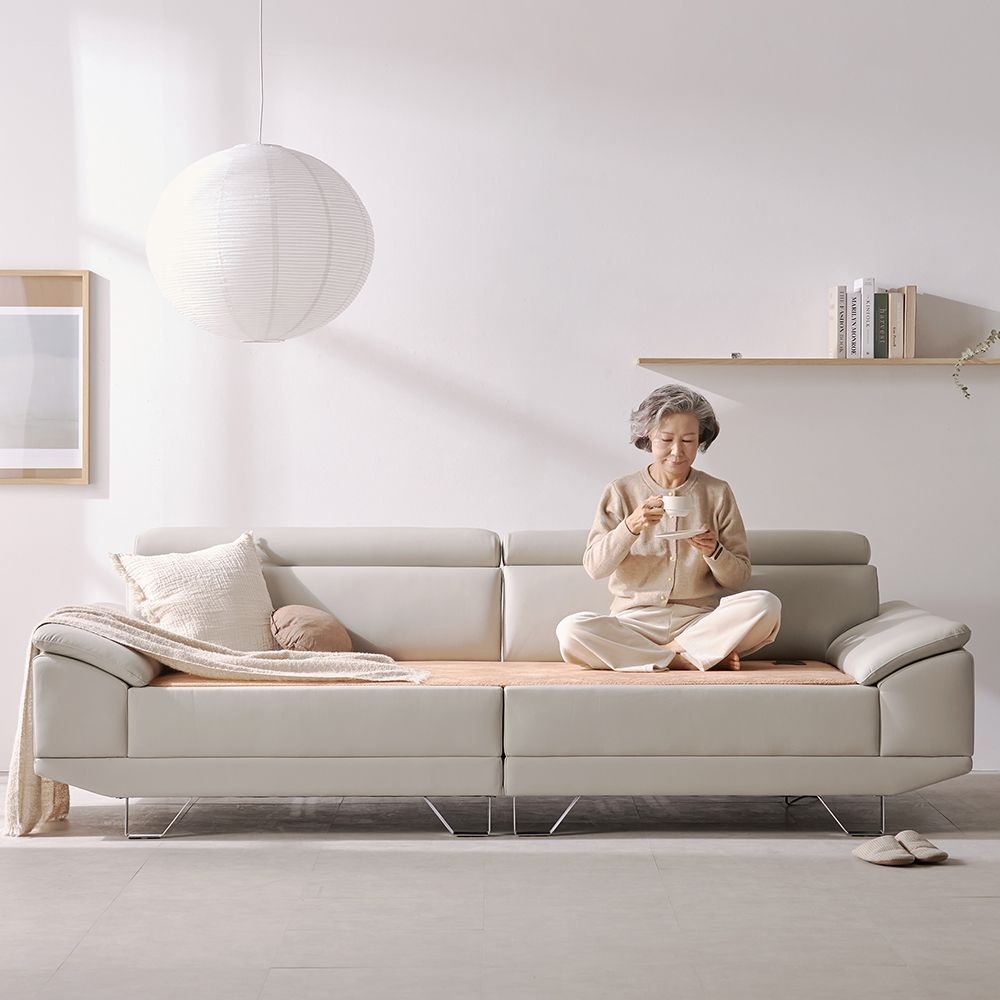 온결 황토볼 온열 온돌 흙소파 4인용 쇼파