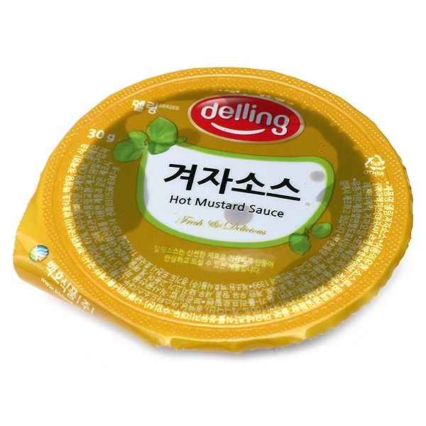 델링 일회용 겨자소스 한박스(30gx100ea)