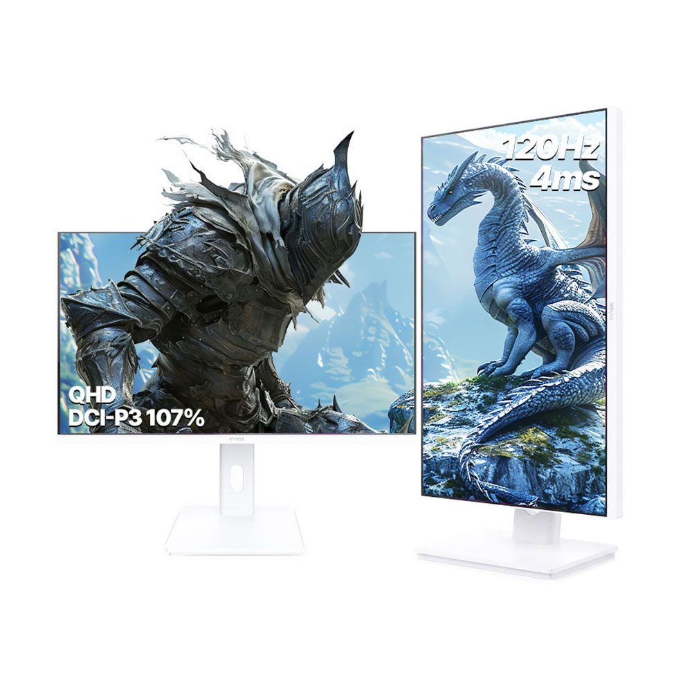 이노스 27GS120CM QHD IPS USB-C HDR Ai GEN 게이밍 멀티스탠드 무결점
