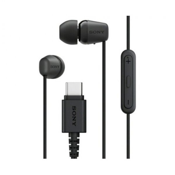 ( )소니 C타입 유선 이어폰 IER-EX15C 블랙  1.2M