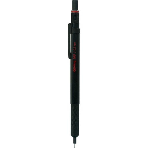 [오늘출발] 오피스디포 로트링 500 샤프 0.5 블랙 1자루 ROTRING